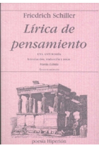 Lírica del pensamiento: una antología (Gedankenlyrik)  Ed. bilingüe