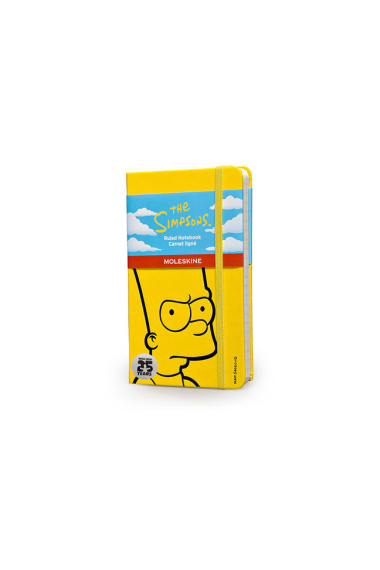 Moleskine* Cuaderno Rayas Pocket THE SIMPSONS (cartoné-amarillo)