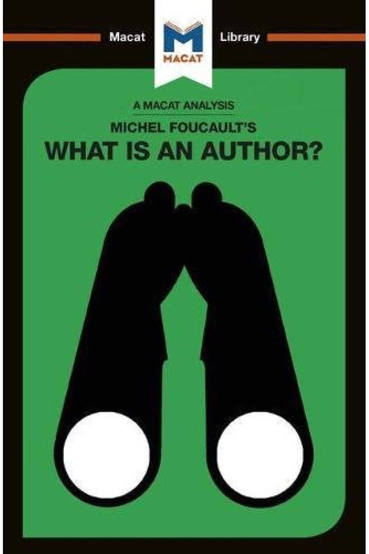 Michel Foucault's What is an Author?