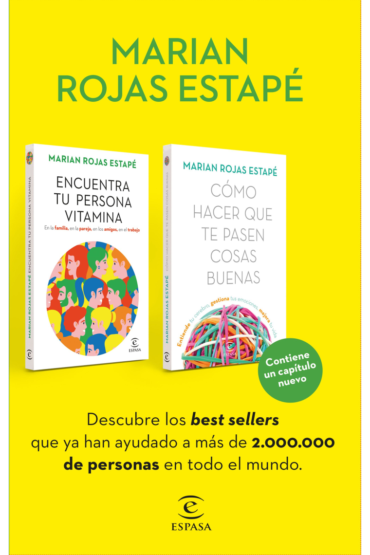 Estuche Marian Rojas (Cómo hacer que te pasen cosas buenas+Encuentra tu persona vitamina)