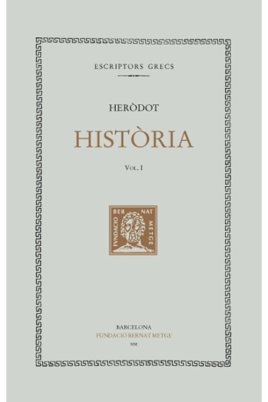 Història, vol. I (llibre I)