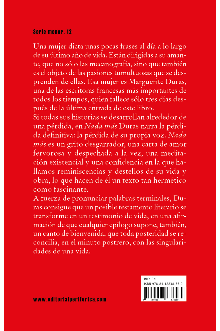 Nada más