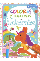 UNICORNIOS 3 COLORES Y PEGATINAS