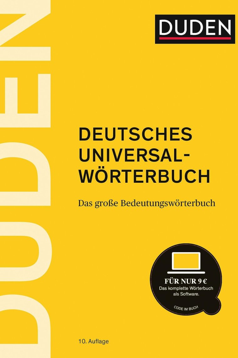 Duden  Deutsches Universalwörterbuch: Das große Bedeutungswörterbuch