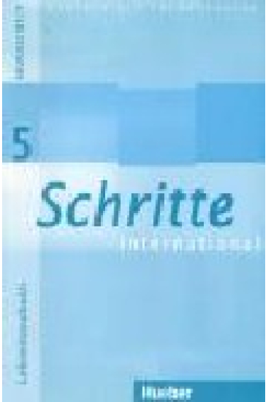 Schritte international 5 Lehrerhandbuch