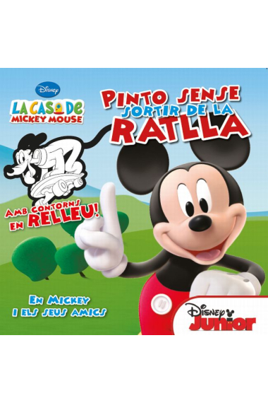 Pinto sense sortir de la ratlla (Mickey Mouse)