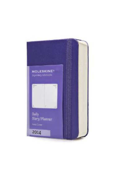 Moleskine* Agenda Diaria 12 meses XSmall (violeta)