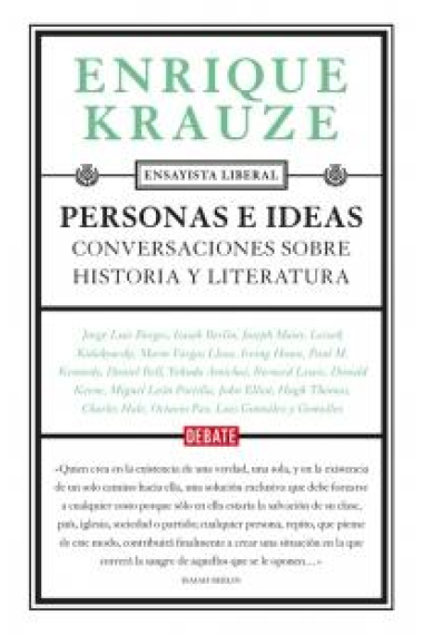 Personas e ideas: conversaciones sobre historia y literatura