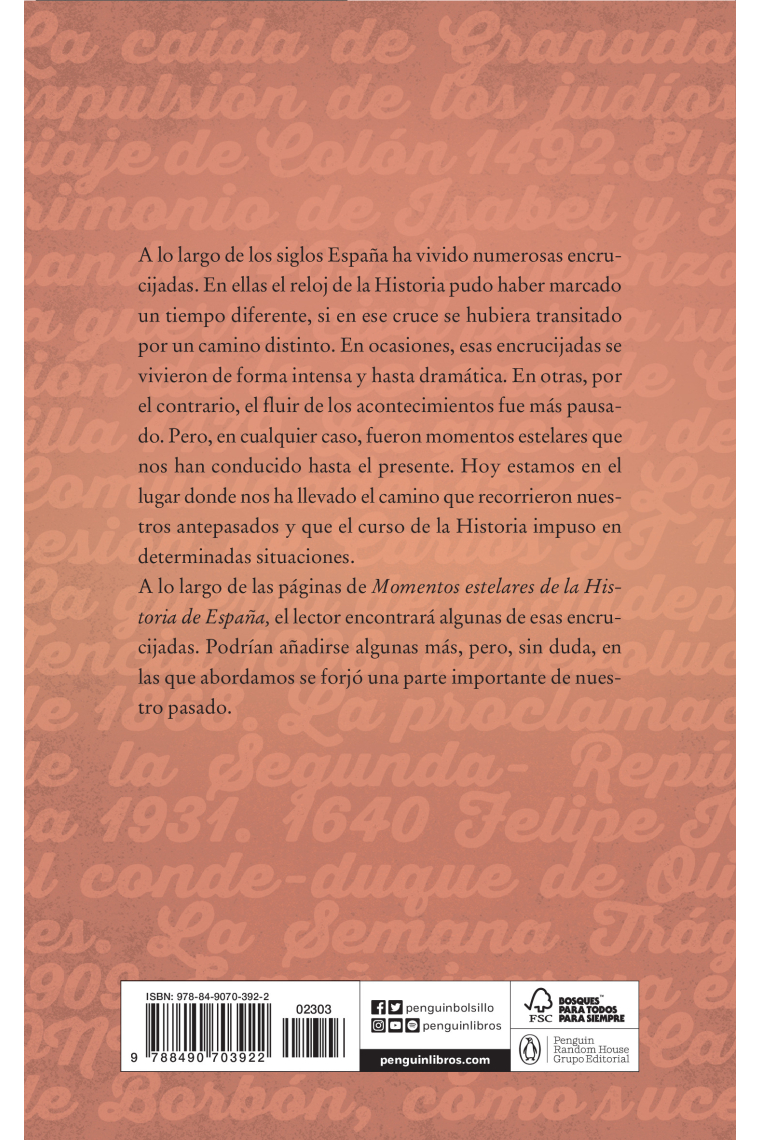 Momentos estelares de la historia de España