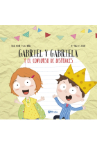 Diseña tu libro con recortables. Gabriel y Gabriela y el concurso de disfraces