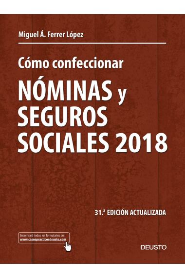 Cómo confeccionar nóminas y seguros sociales 2018