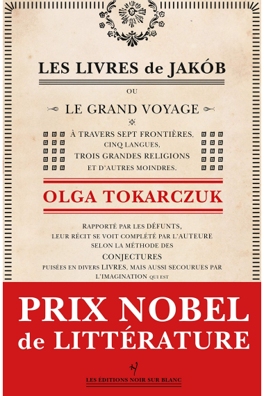 Les livres de Jakob: Roman