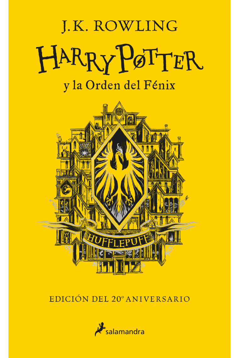 Harry Potter y la Orden del Fénix AMARILLO (edición Hufflepuff del 20º aniversario) (Harry Potter)