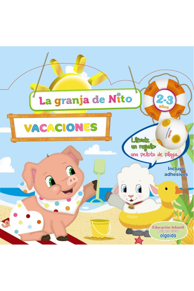 Cuaderno de Vacaciones. La granja de Nito 2-3 años