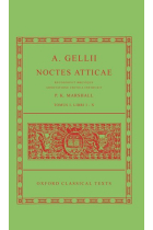 Noctes Atticae. Tomvs I. Libri I - X. (Ed. de P. K. Marshall)