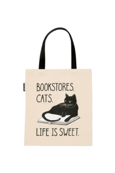 Bookstore Cats Tote Bag