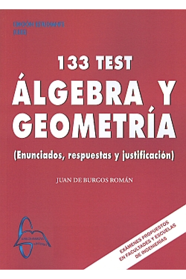 Algebra y geometría. 133 tests