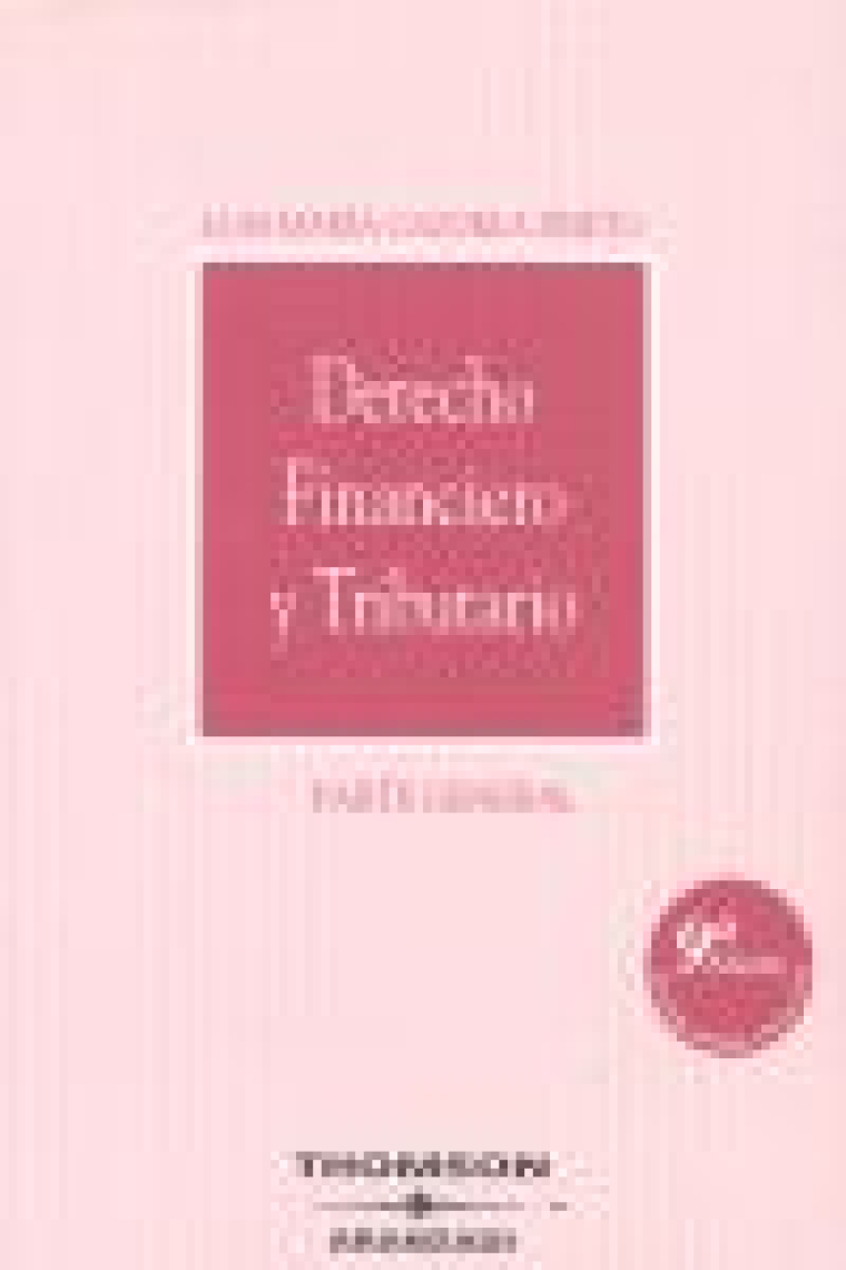 Derecho Financiero y tributario. Parte general