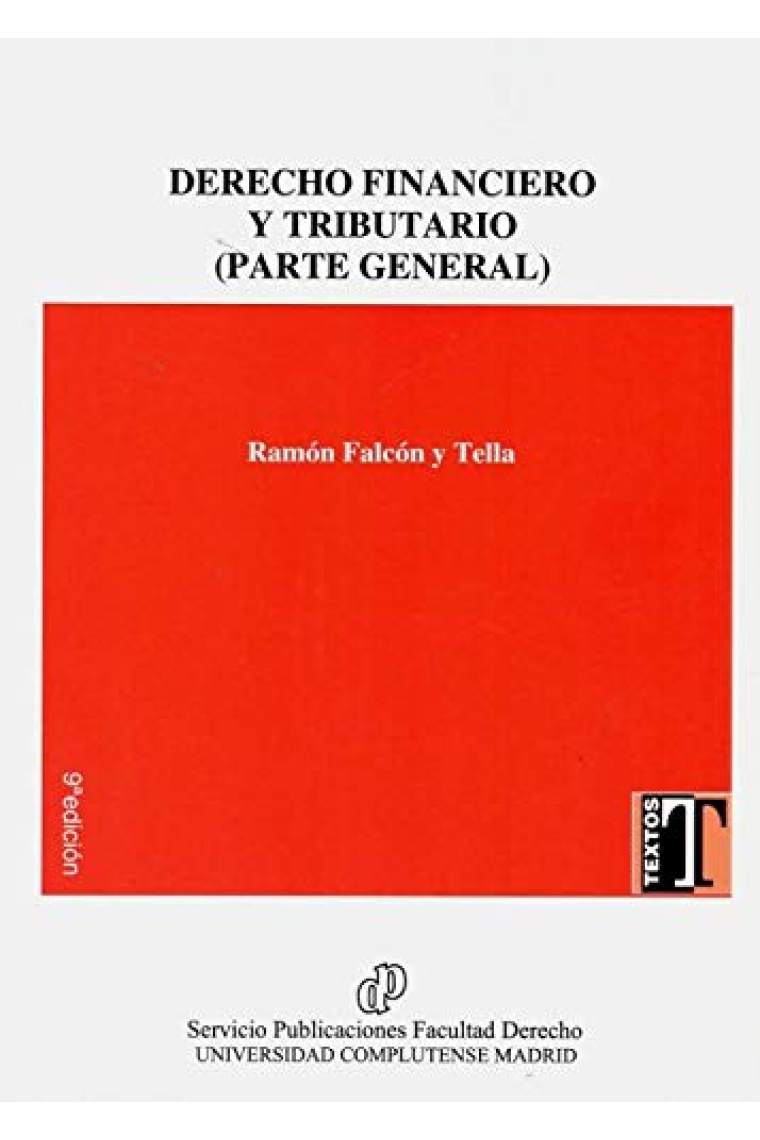 Derecho financiero y tributaria. Parte general