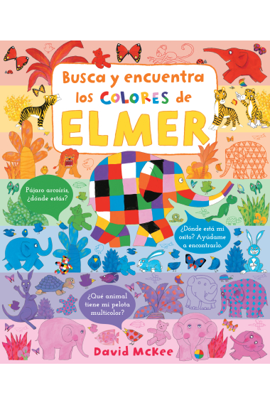 Busca y encuentra los colores de Elmer (Elmer. Pequeñas manitas)