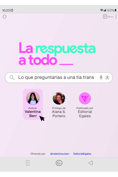 La respuesta a todo lo que le preguntarías a una tía trans