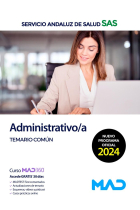 ADMINISTRATIVO/A TEMARIO COMUN SERVICIO ANDALUZ SALUD SAS