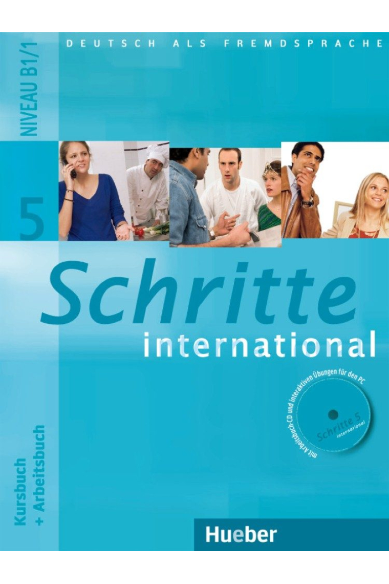 Schritte international 5 (B1/1) (Kursbuch + Arbeitsbuch + Arbeitsbuch-CD)