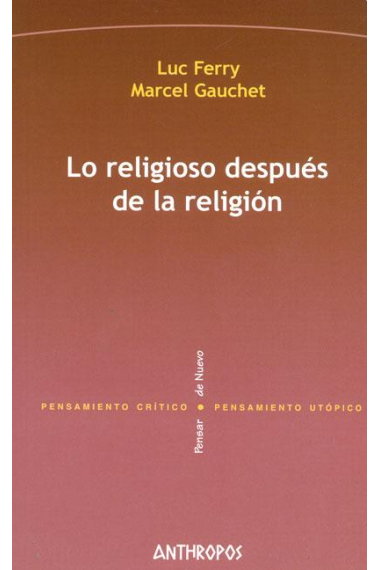 Lo religioso después de la religión