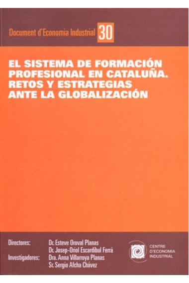 El sistema de formación profesional en Catalunya