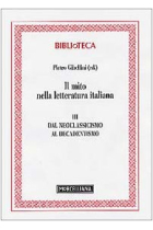 Il mito nella letteratura italiana. Vol. III - Dal Neoclassicismo al Decadentismo