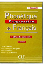 Phonétique progressive du français Débutant CDs. 2e edition