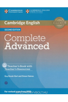 Complete Advanced (Second Edition) Teacher's Book with Resource CD-ROM