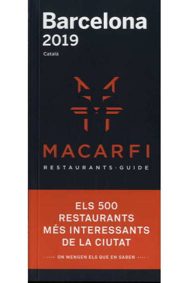 Macarfi 2019 -Guia de Restaurants de Barcelona-