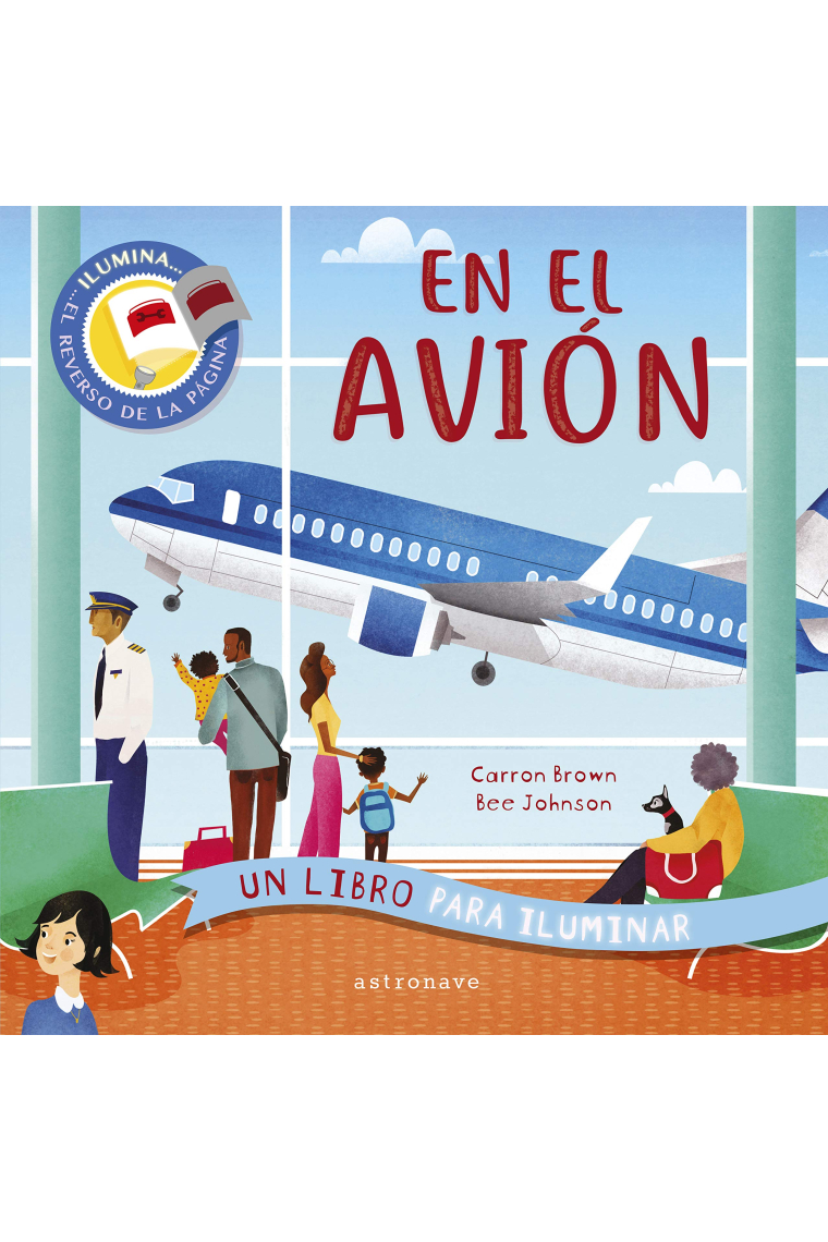 En el avión. Un Libro para iluminar