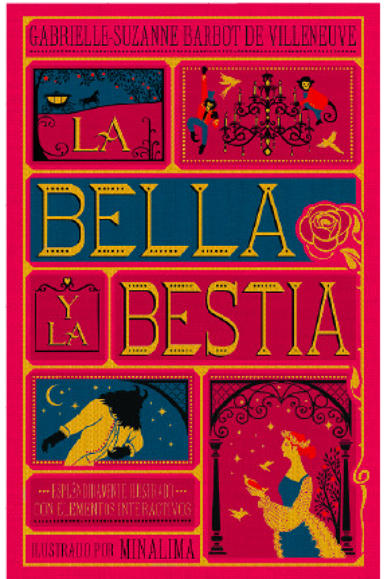 La bella y la bestia (desplegable Minalima)