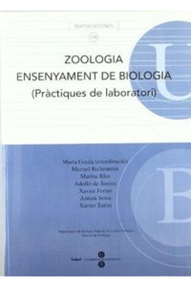 Zoologia. Ensenyament de Biologia (Pràctiques de laboratori)