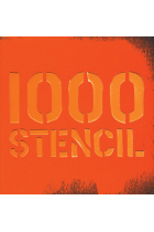 1000 stencil. Argentina graffiti