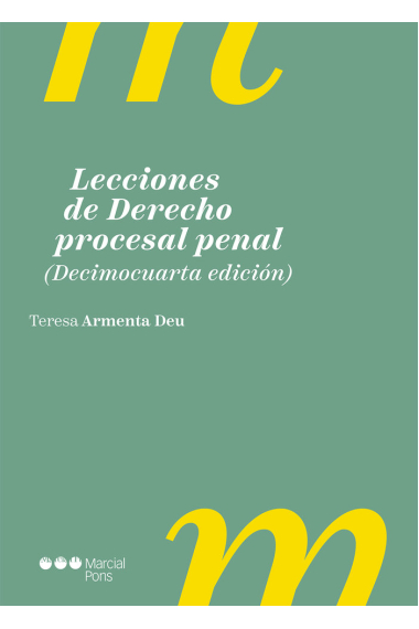 LECCIONES DE DERECHO PROCESAL PENAL 14ª ED