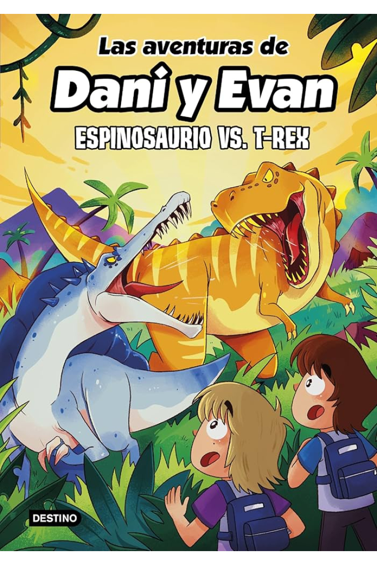 Espinosaurio vs. T-Rex (Dani y Evan 10)