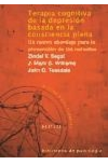 Terapia cognitiva de la depresión basada en la consciencia plena