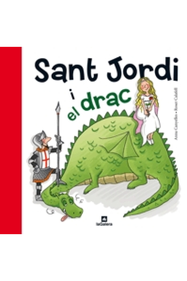 Sant Jordi i el drac (lletra lligada)