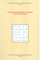 El psicoanálisis en lo social y en lo politico