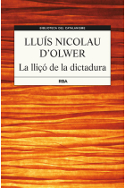 La lliçó de la dictadura