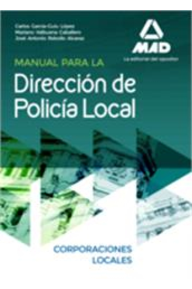 Manual para la Dirección de Policía Local