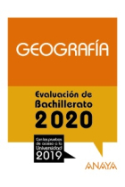 Geografia. Selectividad. Evaluación de Bachillerato 2020