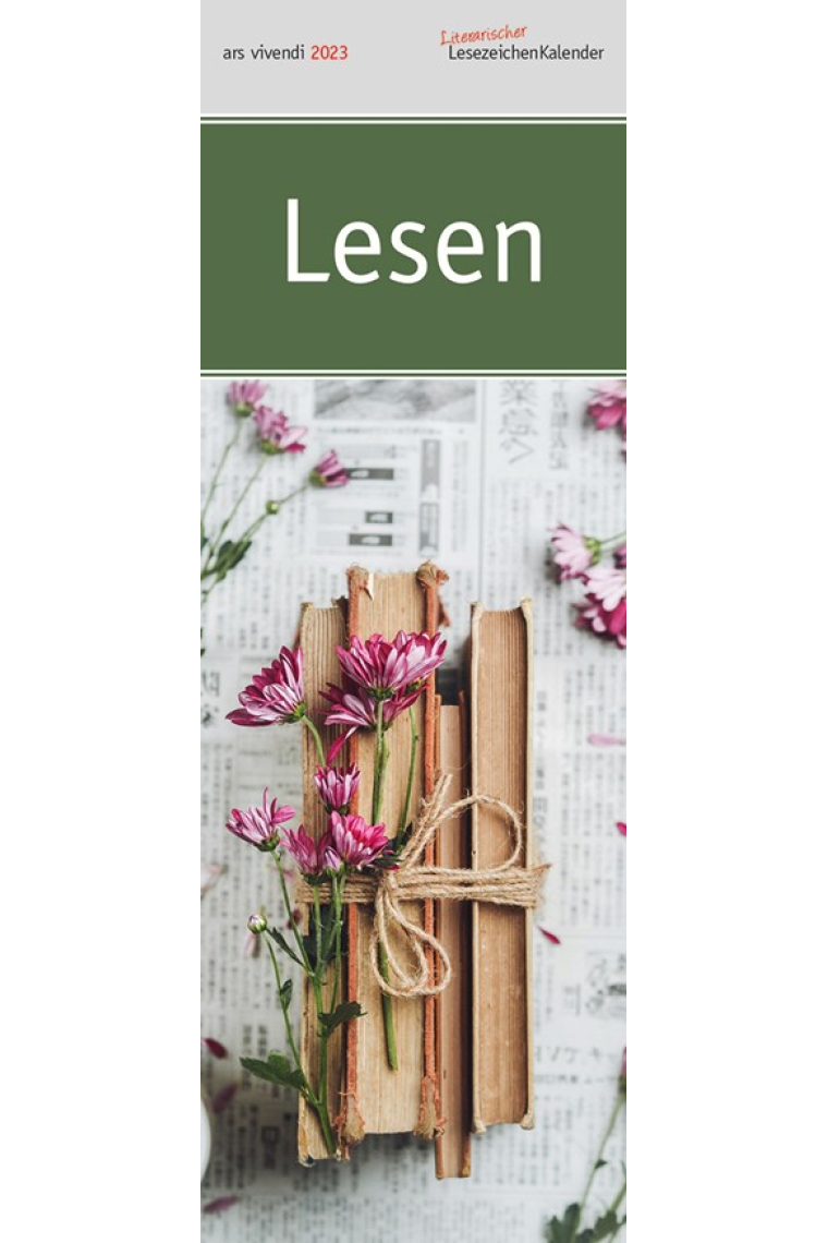 Lesen 2023 Lesezeichenkalender