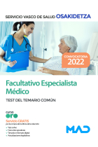 FACULTATIVO ESPECIALISTA MEDICO/A OSAKIDETZA-SERVICIO VAS