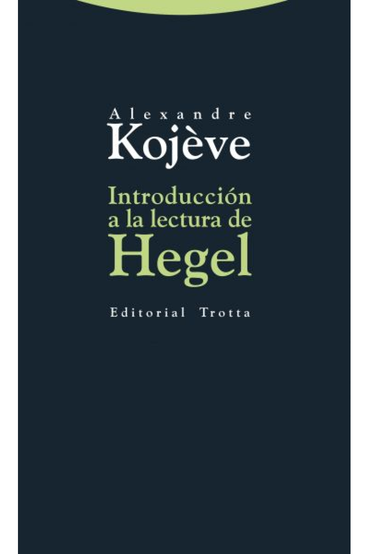 Introducción a la lectura de Hegel