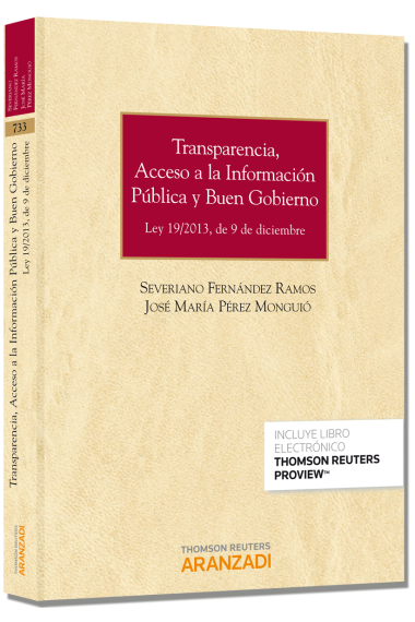 La Ley de Transparencia, acceso a la información pública y buen gobierno (dúo)