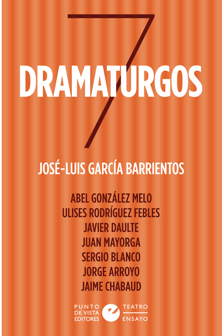 Siete dramaturgos: siete autores en español imprescindibles bajo la mirada de uno de los teóricos más importantes del momento